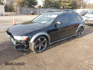 2016 Audi allroad Premium Plus with VIN WA1UFAFL3GA002041, listed as a IAAI auction lot 41622484 with 1 mi miles. Bid and sale history available at carsss.com. Image 2.