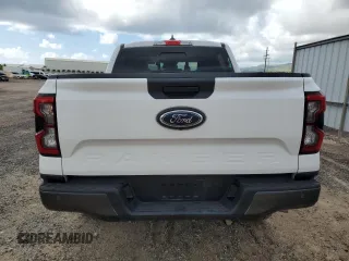 2024 Ford Ranger XLT with VIN 1FTER4GH7RLE28707, listed as a Copart auction lot 55295295 with 8,906 mi miles and Salvage title. Bid and sale history available at DreamBid. Image 6.