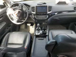 2017 Honda Ridgeline RTL-E with VIN 5FPYK3F71HB032303, listed as a Copart auction lot 46462285 with 0 mi miles and Salvage Title. Bid and sale history available at carsss.com. Image 8.