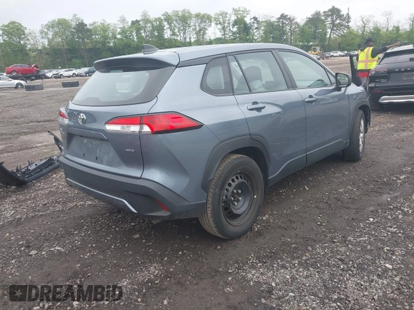 2022 Toyota Corolla Cross L with VIN 7MUAAABG0NV024424, listed as a IAAI auction lot 42261227 with 20,171 mi miles and . Bid and sale history available at DreamBid. Image 4.