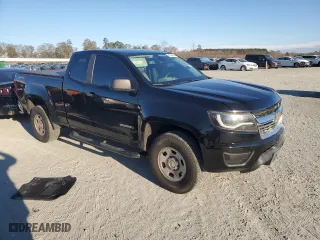 2018 Chevrolet Colorado 4WD Work Truck with VIN 1GCHTBEA6J1204689, listed as a Copart auction lot 81778444 with 0 mi miles and Salvage Title. Bid and sale history available at carsss.com. Image 4.