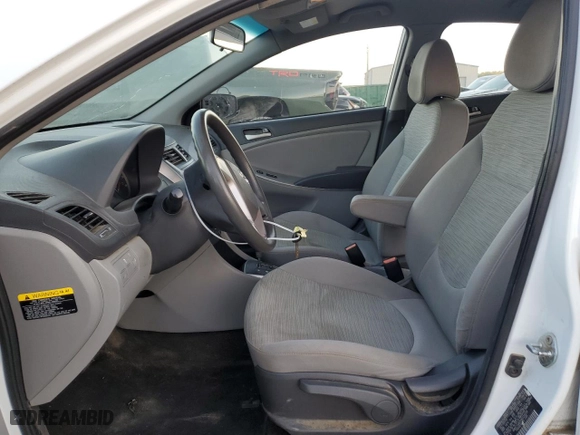 2017 Hyundai Accent SE with VIN KMHCT4AE0HU224228, listed as a Copart auction lot 47769335 with 182,917 mi miles and Salvage Title. Bid and sale history available at carsss.com. Image 7.
