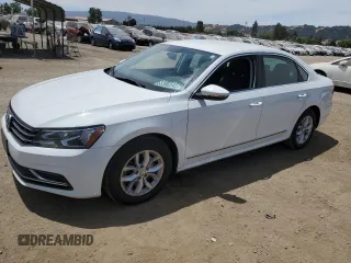 2016 Volkswagen Passat S with VIN 1VWAT7A34GC052721, listed as a Copart auction lot 63386545 with 102,431 mi miles and Salvage title. Bid and sale history available at DreamBid. Image 1.