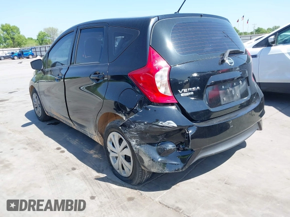 2017 Nissan Note SV with VIN 3N1CE2CP7HL377445, listed as a IAAI auction lot 41877626 with 24,163 mi miles and . Bid and sale history available at DreamBid. Image 3.
