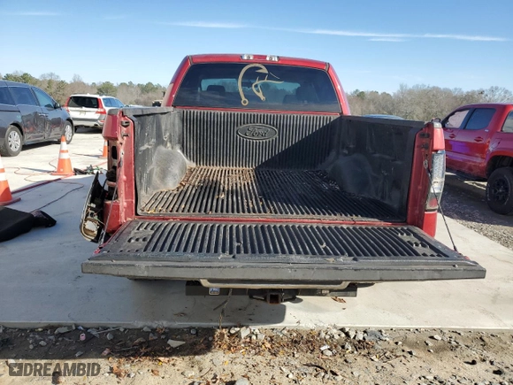 2007 Ford F-150 XLT with VIN 1FTRW12W67KC15989, listed as a Copart auction lot 47404105 with 211,297 mi miles and Salvage Title. Bid and sale history available at carsss.com. Image 6.