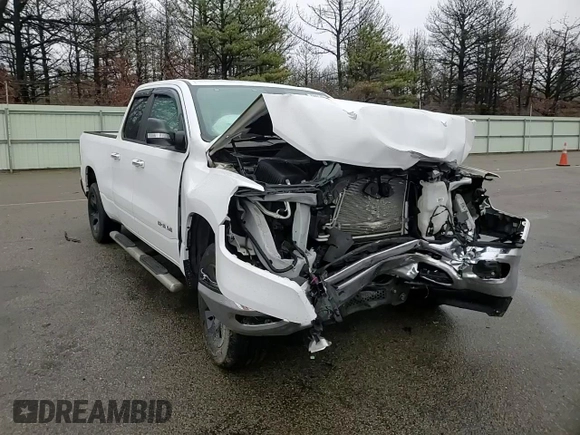 2020 Ram 1500 Big Horn with VIN 1C6RRFBG3LN394618, listed as a Copart auction lot 49051465 with 71,379 mi miles and Salvage Title. Bid and sale history available at carsss.com. Image 10.