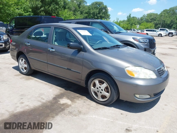 2005 Toyota Corolla CE with VIN 1NXBR32E85Z396750, listed as a IAAI auction lot 42560864 with 240,893 mi miles and . Bid and sale history available at DreamBid. Image 1.