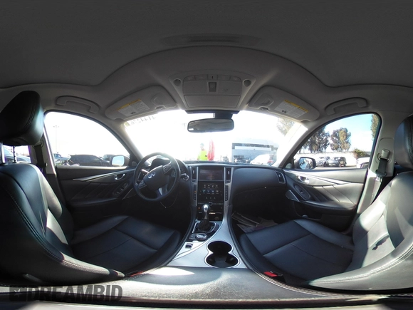 2017 Infiniti Q50 3.0t Premium with VIN JN1EV7APXHM742506, listed as a IAAI auction lot 41442763 with 73,348 mi miles. Bid and sale history available at carsss.com. Image 22.