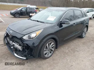 2017 Kia Niro Touring with VIN KNDCE3LC0H5040261, listed as a IAAI auction lot 41751900 with 100,194 mi miles. Bid and sale history available at carsss.com. Image 2.