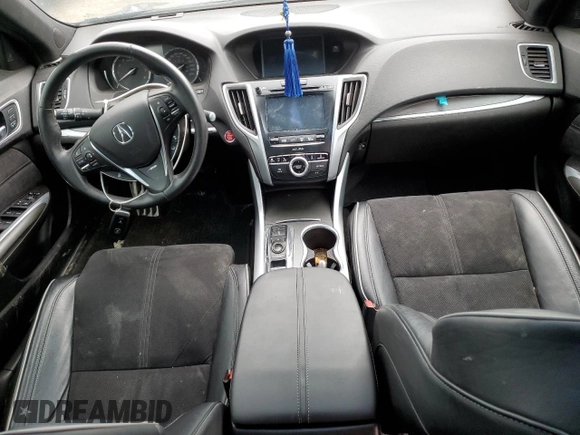 2018 Acura TLX Advance with VIN 19UUB3F82JA800564, listed as a Copart auction lot 58176705 with Not provided miles and Salvage title. Bid and sale history available at DreamBid. Image 8.