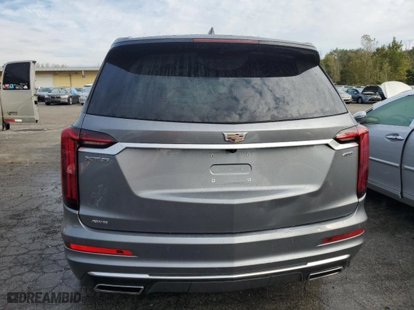 2021 Cadillac XT6 Premium Luxury with VIN 1GYKPDRS6MZ216642, listed as a Copart auction lot 70779163 with 23,033 mi miles. Bid and sale history available at carsss.com. Image 6.