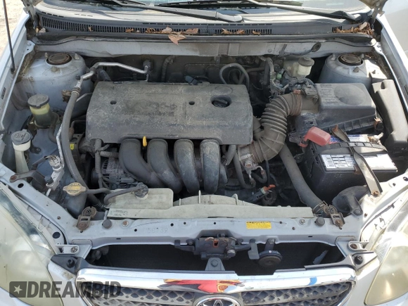2005 Toyota Corolla CE with VIN 2T1BR32E65C461502, listed as a Copart auction lot 53174275 with 134,136 mi miles and Salvage Title. Bid and sale history available at DreamBid. Image 12.