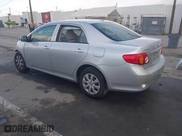 2010 Toyota Corolla with VIN JTDBU4EE7A9111604, listed as a IAAI auction lot 41909665 with Not Provided miles. Bid and sale history available at carsss.com. Image 3.