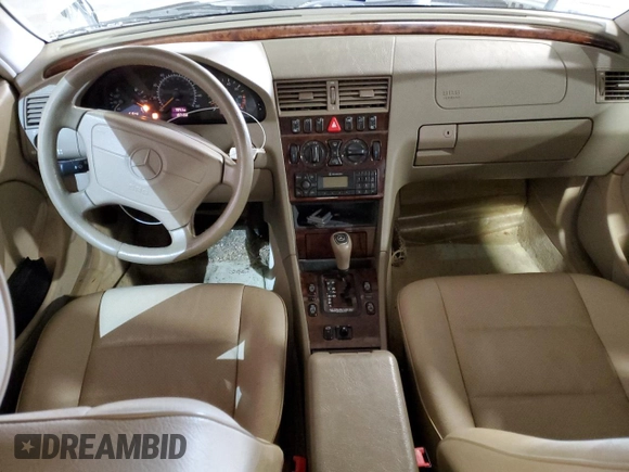 1999 Mercedes-Benz C 230/260/280/320 with VIN WDBHA24G5XA716110, listed as a Copart auction lot 51326555 with 107,190 mi miles and Salvage Title. Bid and sale history available at DreamBid. Image 8.