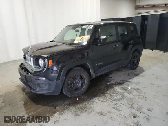2017 Jeep Renegade Sport with VIN ZACCJAAB9HPF80399, listed as a Copart auction lot 50974275 with 98,339 mi miles and Clean Title. Bid and sale history available at DreamBid. Image 1.