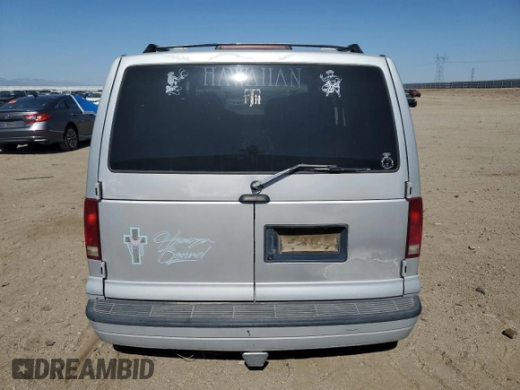 1996 GMC Safari z VIN 1GKDM19W4TB522520, wystawiony jako Copart lot #59058955 z przebiegiem Nie podano mil oraz Tytuł czysty. Historia ofert i sprzedaży dostępna na DreamBid. Obrazek 6.