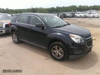 2017 Chevrolet Equinox LS with VIN 2GNALBEK4H1520811, listed as a IAAI auction lot 42103092 with 126,735 mi miles. Bid and sale history available at carsss.com. Image 1.
