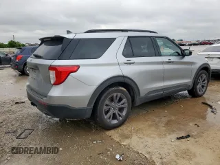 2024 Ford Explorer XLT z VIN 1FMSK7DH9RGA56675, wystawiony jako Copart lot #55925155 z przebiegiem 19 135 mil mil oraz Szkoda całkowita • Salvage title. Historia ofert i sprzedaży dostępna na DreamBid. Obrazek 3.