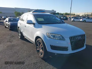 2012 Audi Q7 Premium Plus with VIN WA1LGAFE6CD008306, listed as a IAAI auction lot 42510525 with 131,992 mi miles and . Bid and sale history available at DreamBid. Image 1.