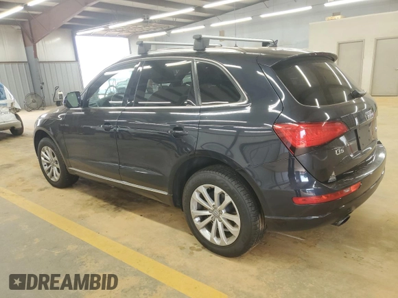 2014 Audi Q5 Premium Plus with VIN WA1LFAFP6EA052556, listed as a Copart auction lot 60723085 with 99,312 mi miles and Salvage title. Bid and sale history available at DreamBid. Image 2.