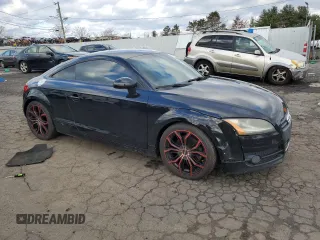 2008 Audi TT 2.0T with VIN TRUAF38J581032343, listed as a Copart auction lot 84797274 with 187,654 mi miles and Salvage Title. Bid and sale history available at carsss.com. Image 4.
