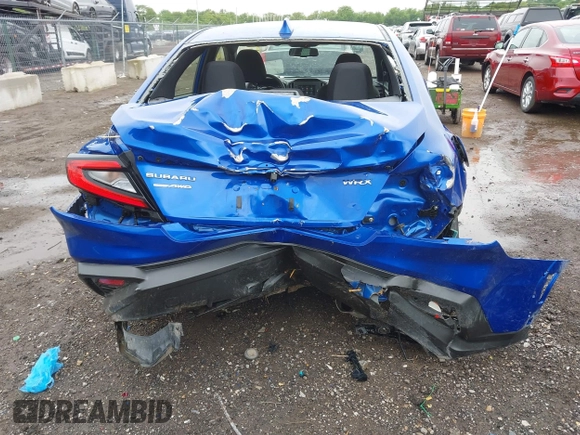 2023 Subaru WRX with VIN JF1VBAA60P9805839, listed as a IAAI auction lot 42365873 with 22,292 mi miles and . Bid and sale history available at DreamBid. Image 6.