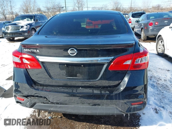 2018 Nissan Sentra SV with VIN 3N1AB7AP6JY346308, listed as a IAAI auction lot 41610643 with 104,439 mi miles. Bid and sale history available at carsss.com. Image 17.