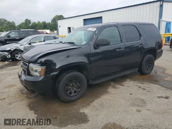 2012 Chevrolet Tahoe Commercial with VIN 1GNLC2E00CR171525, listed as a Copart auction lot 56742585 with 223,262 mi miles and Salvage title. Bid and sale history available at DreamBid. Image 1.
