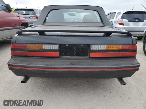 1983 Ford Mustang GT with VIN 1FABP27F0DF213498, listed as a Copart auction lot 76520224 with 13,094 mi miles and Salvage title. Bid and sale history available at DreamBid. Image 6.