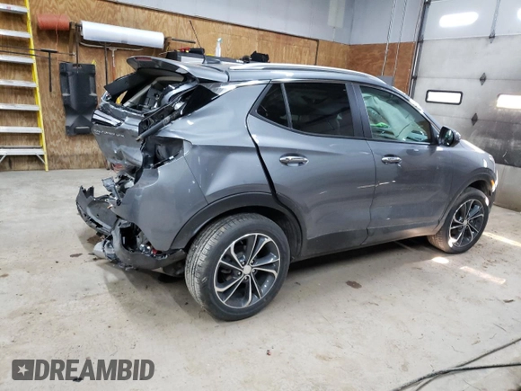 2021 Buick Encore GX Select with VIN KL4MMESL8MB166703, listed as a Copart auction lot 60506065 with 24,037 mi miles and Non repairable. Bid and sale history available at DreamBid. Image 3.
