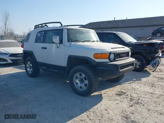 2010 Toyota FJ Cruiser with VIN JTEBU4BF1AK086121, listed as a IAAI auction lot 41779809 with 214,092 mi miles. Bid and sale history available at carsss.com. Image 1.