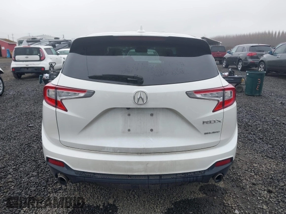 2019 Acura RDX with VIN 5J8TC2H39KL028834, listed as a IAAI auction lot 41746083 with 60,812 mi miles. Bid and sale history available at carsss.com. Image 17.
