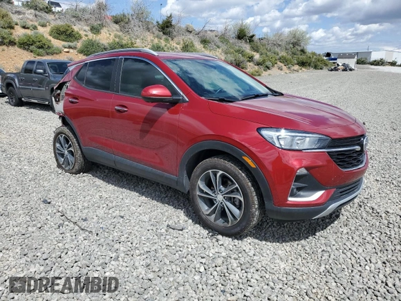 2020 Buick Encore GX Select z VIN KL4MMESL7LB104563, wystawiony jako Copart lot #57122215 z przebiegiem 48 916 mil mil oraz Szkoda całkowita • Salvage title. Historia ofert i sprzedaży dostępna na DreamBid. Obrazek 4.