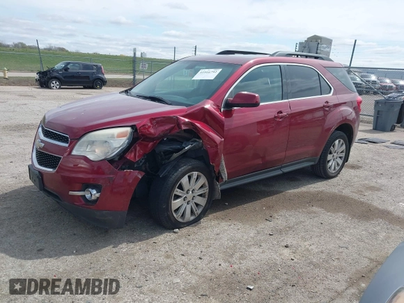 2010 Chevrolet Equinox 2LT with VIN 2CNFLPEY4A6232999, listed as a IAAI auction lot 41916792 with 216,803 mi miles and . Bid and sale history available at DreamBid. Image 2.