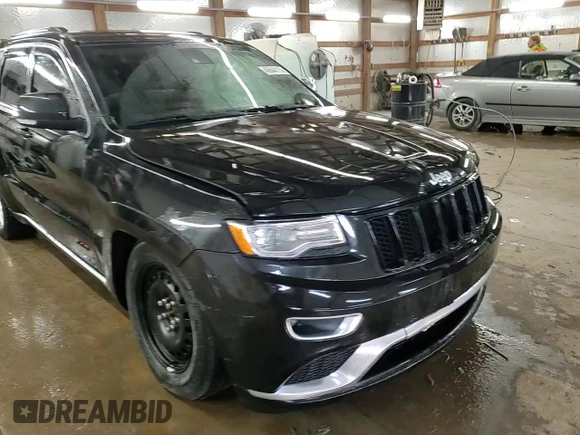 2015 Jeep Grand Cherokee Summit with VIN 1C4RJFJT9FC759396, listed as a Copart auction lot 45644115 with 112,482 mi miles and Salvage Title. Bid and sale history available at carsss.com. Image 14.