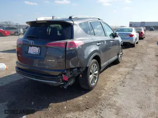 2017 Toyota RAV4 Limited with VIN 2T3YFREV7HW358262, listed as a IAAI auction lot 41521030 with 118,251 mi miles. Bid and sale history available at carsss.com. Image 4.