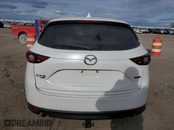 2018 Mazda CX-5 Grand Touring with VIN JM3KFBDM5J0378405, listed as a Copart auction lot 81629024 with 67,998 mi miles and Salvage Title. Bid and sale history available at carsss.com. Image 6.
