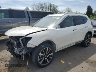 2018 Nissan Rogue SV z VIN JN8AT2MV8JW325026, wystawiony jako Copart lot #56316485 z przebiegiem 40 736 mil mil oraz Szkoda całkowita • Salvage title. Historia ofert i sprzedaży dostępna na DreamBid. Obrazek 1.