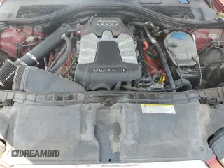 2012 Audi A6 Prestige with VIN WAUHGAFC0CN129527, listed as a Copart auction lot 61984595 with 264,974 mi miles and Salvage title. Bid and sale history available at DreamBid. Image 11.