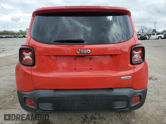 2017 Jeep Renegade Latitude z VIN ZACCJABB7HPG22860, wystawiony jako Copart lot #51043855 z przebiegiem 107 941 mil mil oraz Szkoda całkowita • Salvage title. Historia ofert i sprzedaży dostępna na DreamBid. Obrazek 6.