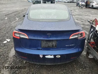 2021 Tesla Model 3 Long Range with VIN 5YJ3E1EB6MF923931, listed as a Copart auction lot 51829505 with 45,389 mi miles and Salvage Title. Bid and sale history available at carsss.com. Image 6.