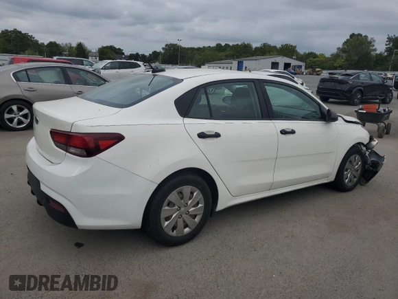 2018 Kia Rio LX with VIN 3KPA24ABXJE071527, listed as a Copart auction lot 71826744 with 47,584 mi miles and Salvage Title. Bid and sale history available at DreamBid. Image 3.