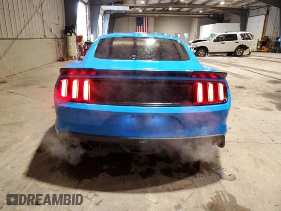 2017 Ford Mustang GT with VIN 1FA6P8CF2H5297023, listed as a Copart auction lot 58469245 with 51,588 mi miles and Salvage title. Bid and sale history available at DreamBid. Image 6.