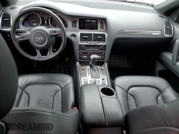 2015 Audi Q7 S line Prestige с VIN WA1DGAFEXFD030009, выставлен на аукционе Copart как лот 53810365 с пробегом 90 421 миль миль и Списание • Salvage title. История ставок и продаж доступна на DreamBid. Изображение 8.