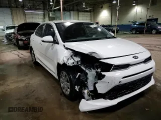 2021 Kia Rio S with VIN 3KPA24AD4ME407002, listed as a Copart auction lot 41602435 with 32,666 mi miles and Salvage Title. Bid and sale history available at DreamBid. Image 13.