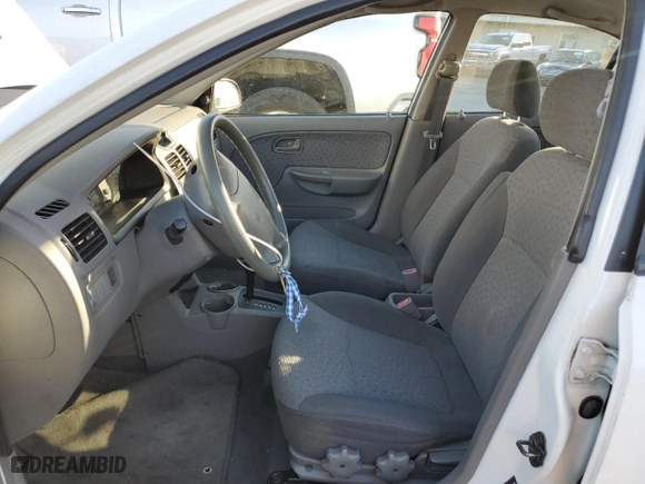 2005 Kia Rio with VIN KNADC125656373469, listed as a Copart auction lot 78943144 with 88,398 mi miles and Salvage Title. Bid and sale history available at carsss.com. Image 7.