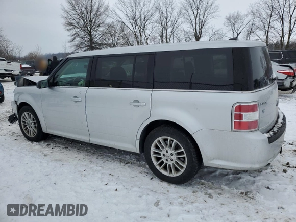 2013 Ford Flex SEL with VIN 2FMHK6C87DBD26752, listed as a Copart auction lot 88915455 with 150,314 mi miles and Salvage Title. Bid and sale history available at carsss.com. Image 2.
