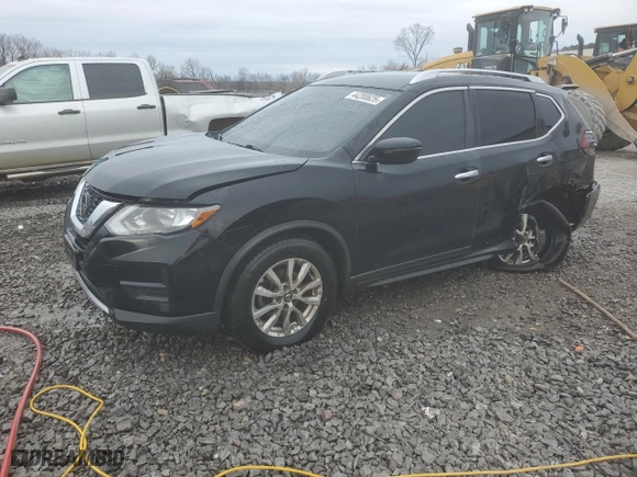 2020 Nissan Rogue SV with VIN KNMAT2MV0LP502015, listed as a Copart auction lot 44200625 with 167,944 mi miles and Salvage Title. Bid and sale history available at carsss.com. Image 1.