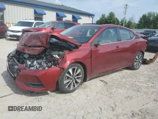 2021 Nissan Sentra SV z VIN 3N1AB8CV4MY228182, wystawiony jako Copart lot #55973255 z przebiegiem 88 594 mil mil oraz Szkoda całkowita • Salvage title. Historia ofert i sprzedaży dostępna na DreamBid. Obrazek 1.