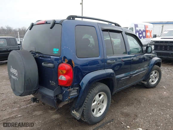 2004 Jeep Liberty Limited with VIN 1J4GL58K34W112569, listed as a IAAI auction lot 42021937 with 181,814 mi miles. Bid and sale history available at carsss.com. Image 4.